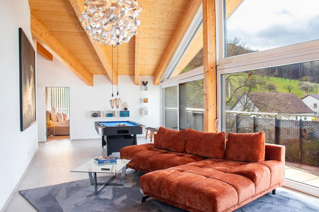 ※Luxus Loft Mit Boxspringbetten Und Heimkino ※ Inzlingen Exterior foto
